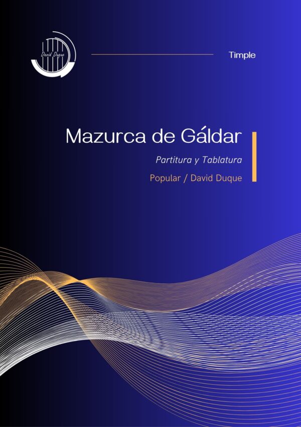 Mazurca de Gáldar (Partitura y Tablatura)